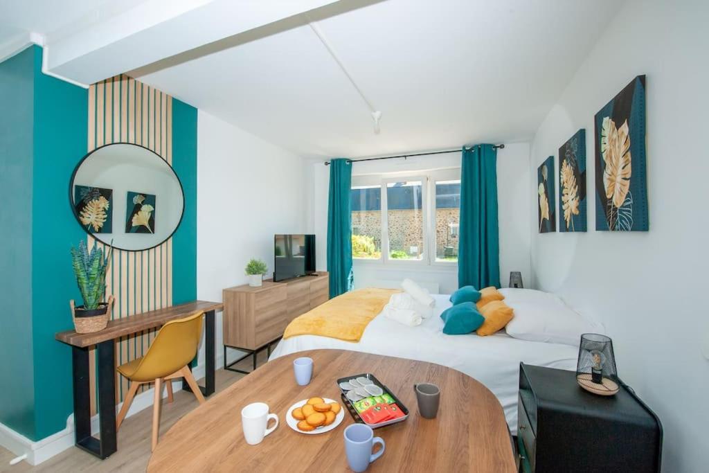 Appartement Proche Gare Routiere Fougères Dış mekan fotoğraf